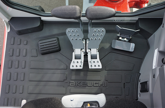 folding foot pedals